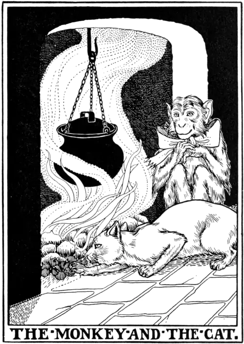 The Monkey and the Cat.