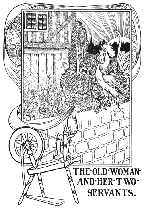 The Old Woman and her two Servants.