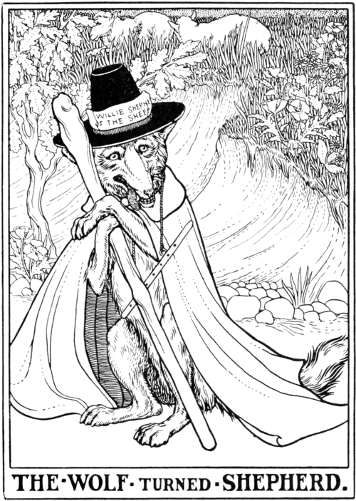 The Wolf turned Shepherd.