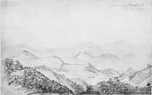 Panorama, from Morel's at Le Monastier