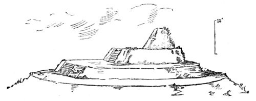Sketch of a Temple on Hill-top near Yaxché