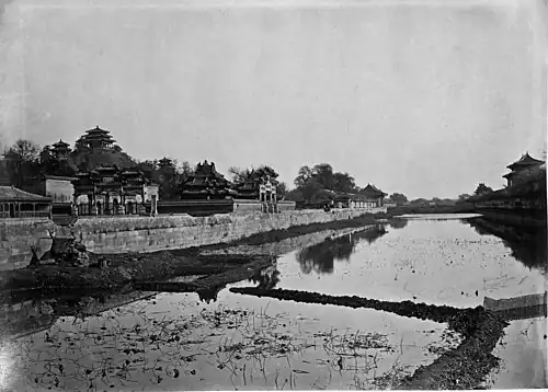 a portion of the Imperial palace