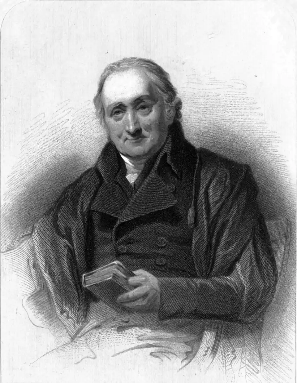 portrait of Alexander Adam by Sir Henry Raeburn as reproduced in the Biographical Dictionary of eminent Scotsmen. Stated as being from the original in the High School, Edinburgh