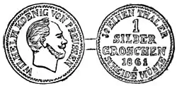 Silbergroschen (Silver).