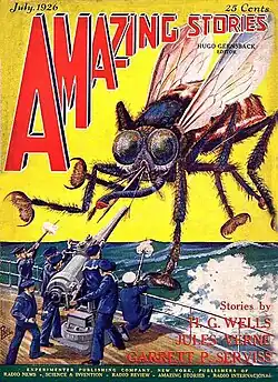 Amazing Stories cover image for July 1926