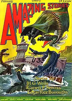 Amazing Stories cover image for February 1927