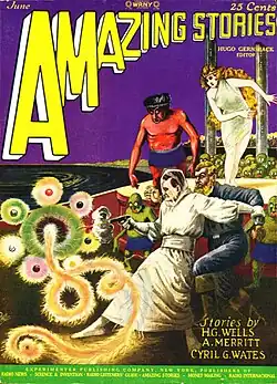 Amazing Stories cover image for June 1927
