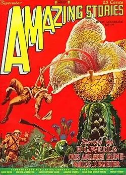 Amazing Stories cover image for September 1927
