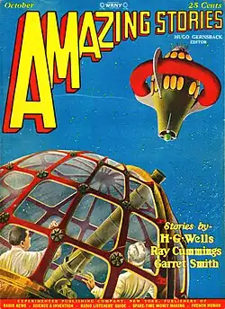 Amazing Stories cover image for October 1927