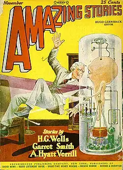 Amazing Stories cover image for November 1927