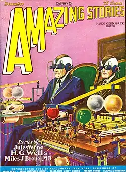 Amazing Stories cover image for December 1927