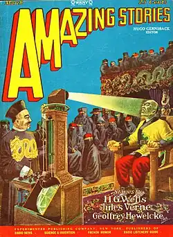 Amazing Stories cover image for March 1928