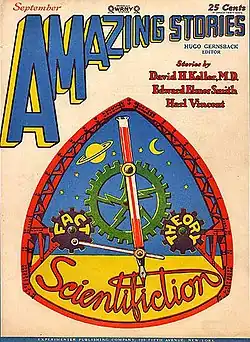 Amazing Stories cover image for September 1928