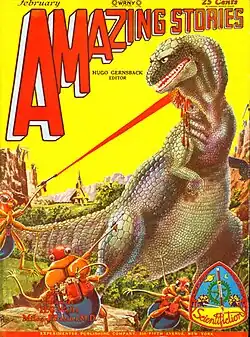 Amazing Stories cover image for February 1929