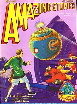Amazing Stories cover image for March 1929
