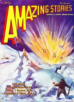 Amazing Stories cover image for July 1929