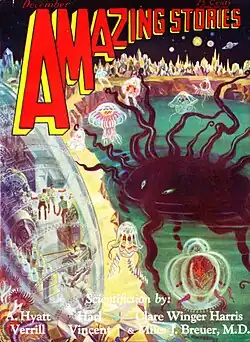 Amazing Stories cover image for December 1929