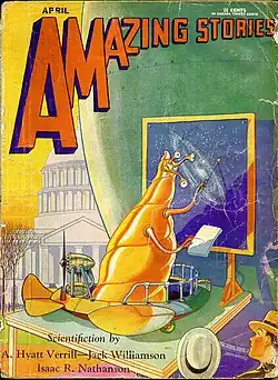 Amazing Stories cover image for April 1930