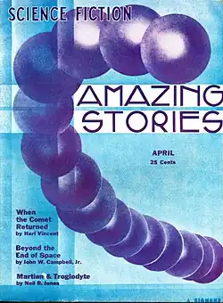 Amazing Stories cover image for April 1933