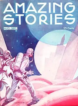 Amazing Stories cover image for August–September 1933