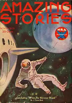 Amazing Stories cover image for November 1933
