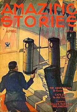 Amazing Stories cover image for April 1934