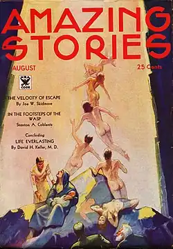 Amazing Stories cover image for August 1934