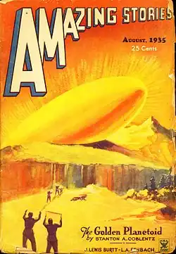 Amazing Stories cover image for August 1935