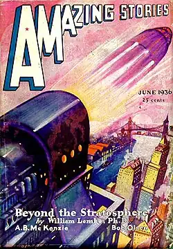 Amazing Stories cover image for June 1936