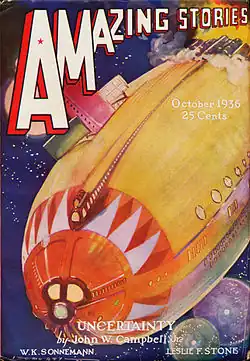 Amazing Stories cover image for October 1936