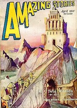 Amazing Stories cover image for April 1937