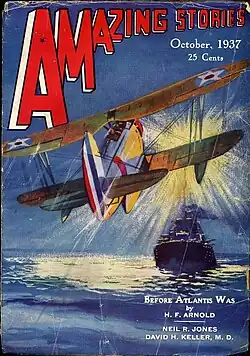 Amazing Stories cover image for October 1937