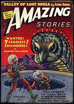 Amazing Stories cover image for February 1939