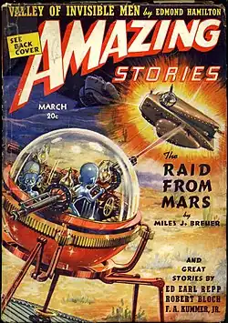 Amazing Stories cover image for March 1939