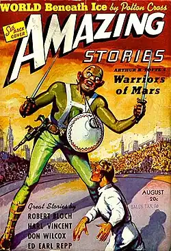 Amazing Stories cover image for August 1939