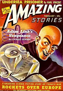 Amazing Stories cover image for February 1940