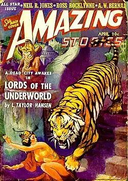 Amazing Stories cover image for April 1941