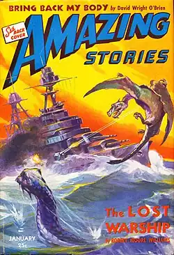 Amazing Stories cover image for January 1943