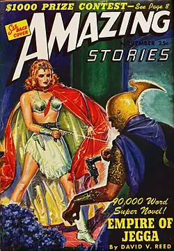 Amazing Stories cover image for November 1943