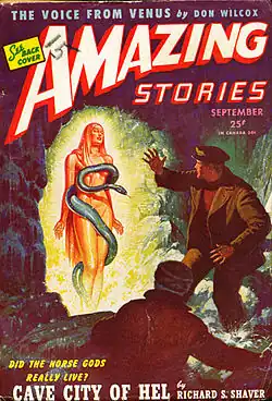 Amazing Stories cover image for September 1945