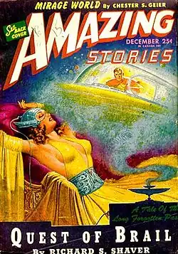 Amazing Stories cover image for December 1945