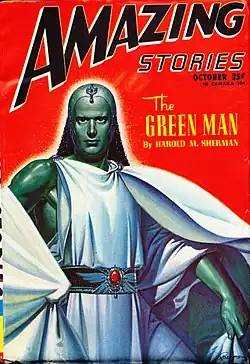 Amazing Stories cover image for October 1946