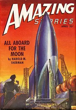 Amazing Stories cover image for April 1947