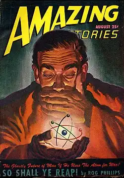 Amazing Stories cover image for August 1947
