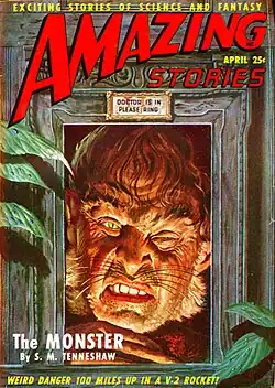 Amazing Stories cover image for April 1949