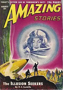 Amazing Stories cover image for August 1950