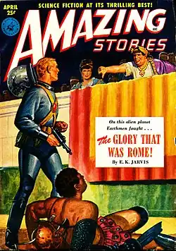 Amazing Stories cover image for April 1951
