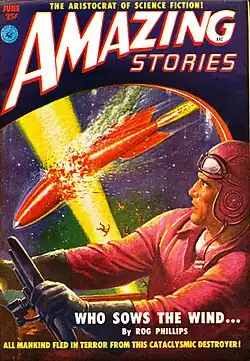Amazing Stories cover image for June 1951
