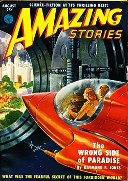 Amazing Stories cover image for August 1951