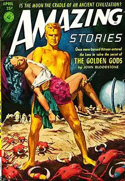 Amazing Stories cover image for April 1952